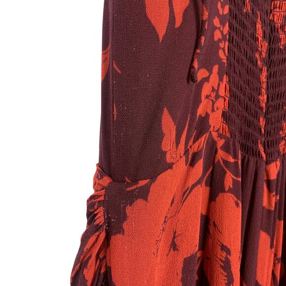 Reformation Kourtney Floral Midi Slip Dress Divina Size 2 - Picture 10 of 11